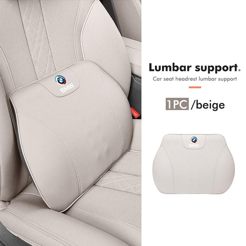 Car Seat Headrest Lumbar Cushion Waist Protector Neck Pillow For BMW F40 F30 F34 F48 F39 G42 G05 G06 G07 G20 G30 G32 G22 G23