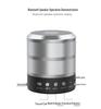 Portable Bluetooth Speaker with Shocking Bass and Card Slot - WS-887
