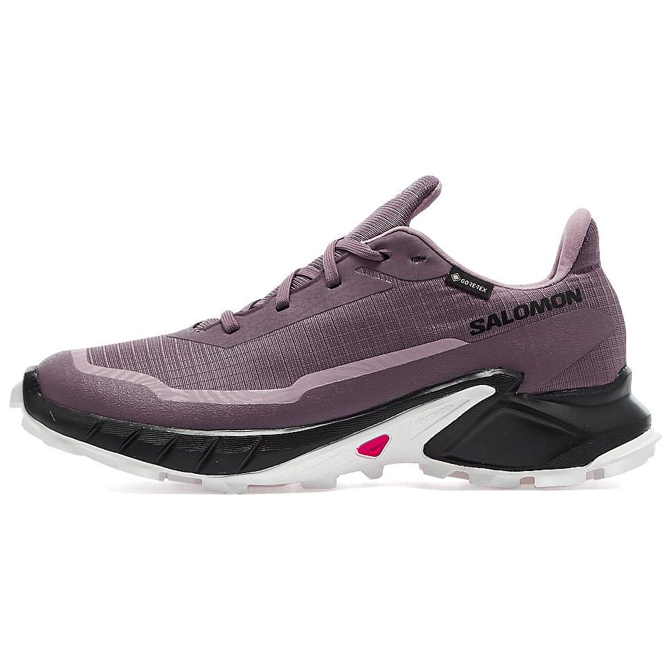 SALOMON Alphacross 5 GORE-TEX Moonscape Women Sneakers Purple Black White L47311000