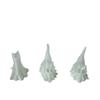 3Pcs Cute Unique Plastic Desktop Ornament For Christmas Thanksgiving Glow-in-the-Dark Cat Figurines Office & Home Decoration