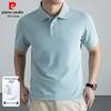 Men's Antibacterial Silk Blend Cooling Polo T-Shirt