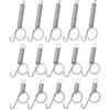 Chicken Quail Rabbit Pigeon Cage Door Metal Spring Hook Multifunctional Fixing Tension Spring For Poultry Farming 1 Pc