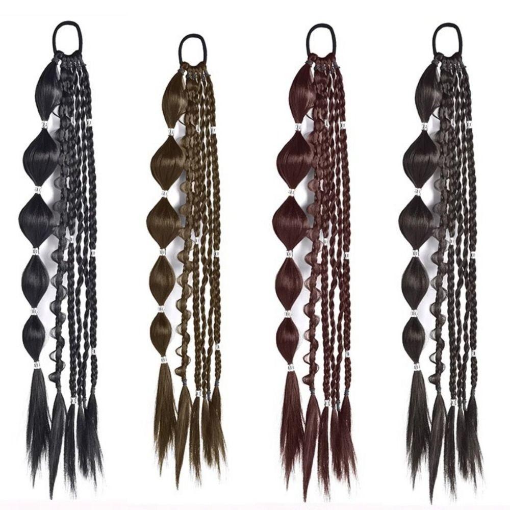 Lantern Braid Box Braid Twist Hair New Chinese Style Ponytail Extension  for Women