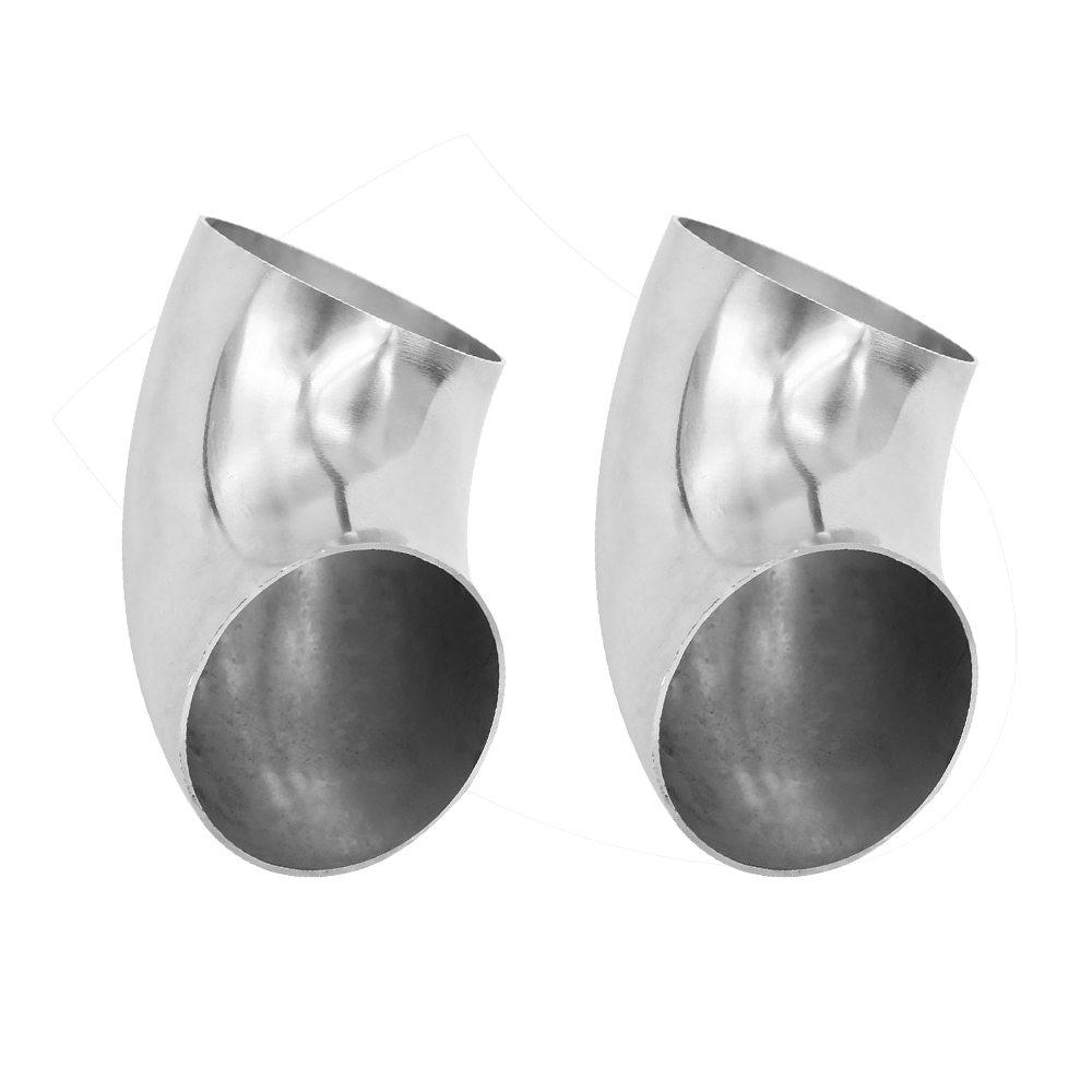 Car Exhaust 63mm Stainless Steel Elbow 90 Degree Pipe Tube Bend Mandrel Fitting