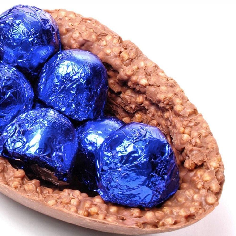 Square Aluminum Foil Paper 9 Colors Candy Wrapping Paper New Foil Sheets