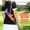 New Portable Golf Club Carrier 6-Club Retainer Clips with Adjustable Strap Lightweight Golf Club Holder for Outdoor Sports 5