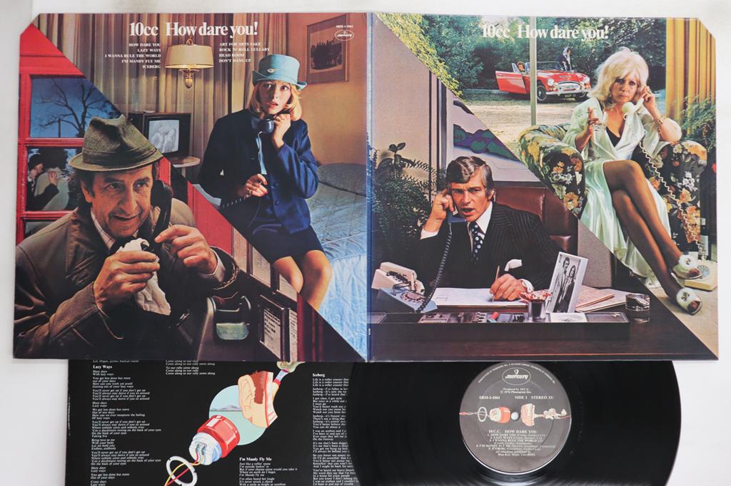 LP Record 10CC - How Dare You SRM11061 MERCURY 1976 US Rock Used