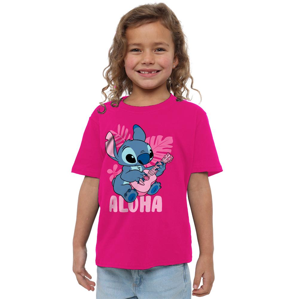 Lilo & Stitch Girls Palm Beach Aloha T-Shirt