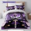 Kamen Rider Battle Scene Bedding Set Anime Duvet Cover Polyester Soft Bed Linen Set -QJY