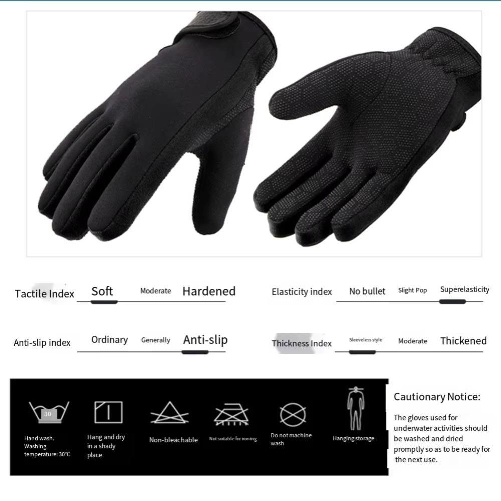 Anti Slip 1.5mm Neoprene Gloves Waterproof Water Sports Gloves Fashion Diving Gloves  For Women Men