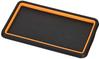 Carmate Car Tray Carbon Fiber DZ398 Non-Slip Mat, Type, Look, Orange,