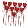 10Pcs Heart Picks Cupcake Toppers DIY Handcrafts Party Supplies Baby Shower