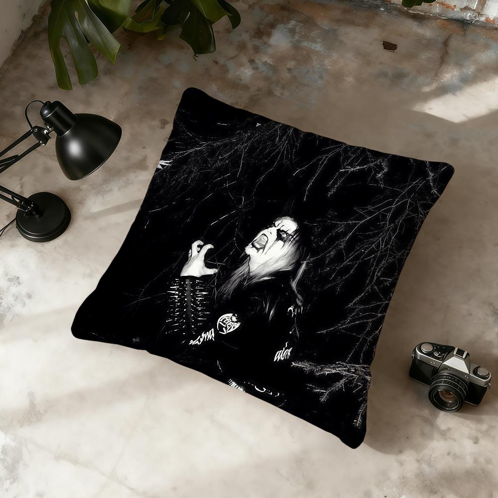 S-Satanic W-Warmaster Band cushion cover Home Office Convenient Nordic Simplicity Hit With Zipper Cushion Cover