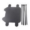 Number Plate ABS License Plate set Bike Modification for Electric Bikes Featuring Easy Installation Robusts for Sur-Ron