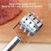 Kitchen Tools: Stainless Steel Tenderizer, Meat Floss, Meat Grinder, Steak Meat Wheel, Household Kitchen Small Tools