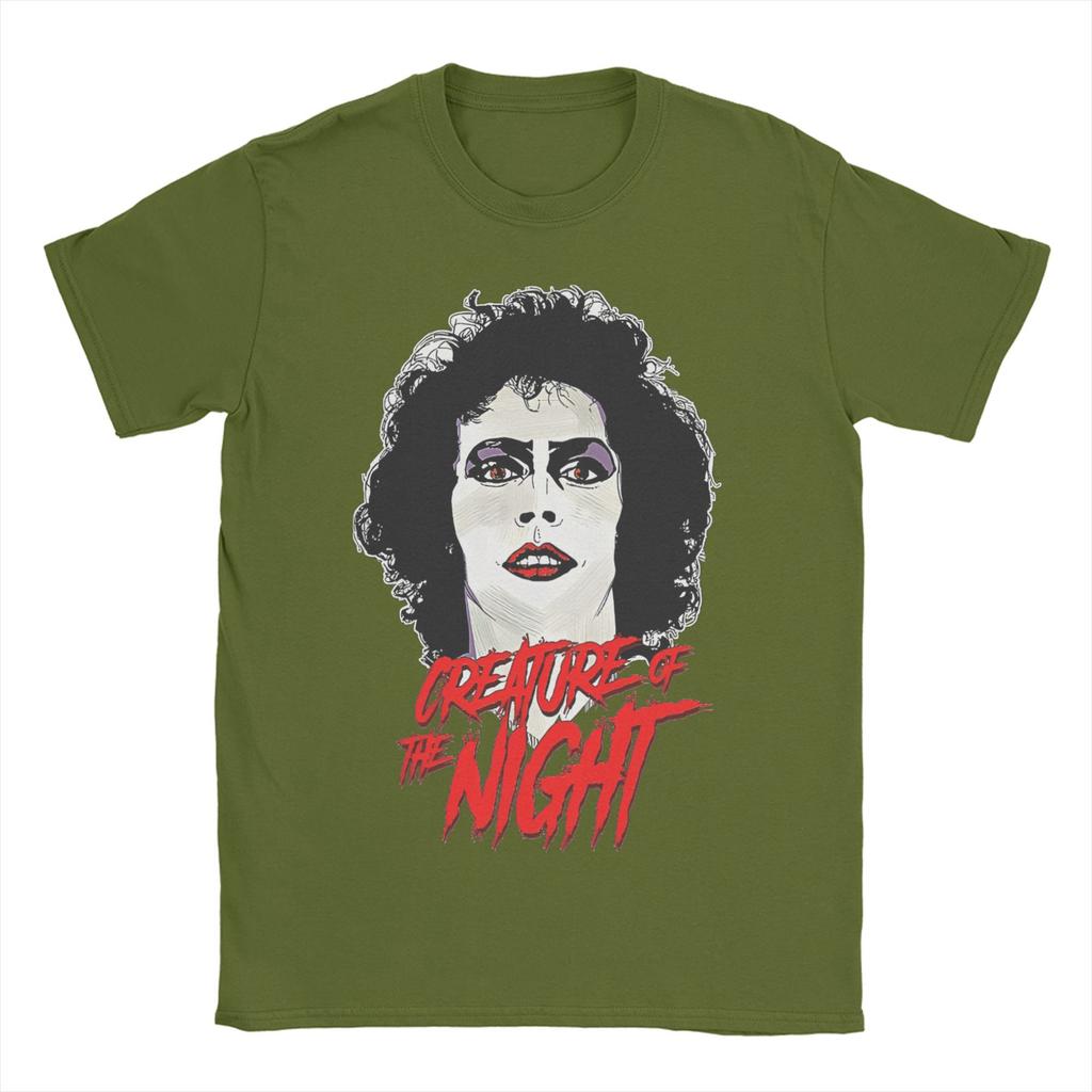 Men T-Shirt The Rocky Horror Show     Leisure Pure Cotton Tee Shirt Short Sleeve Funny T Shirt Round Collar Clothing 6XL