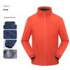 Wasserdichte Herren Outdoor Jacke mit Stehkragen 2025 - Netzgefüttert, Einlagig, Windjacke für Herbst/Winter