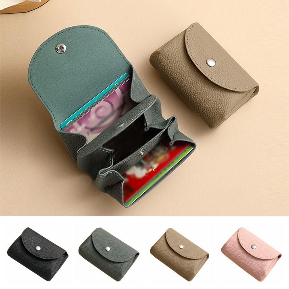 PU Leather Women's Wallet Fashion Small Card Bag Multifunctional Women’s Coin Purse Girls