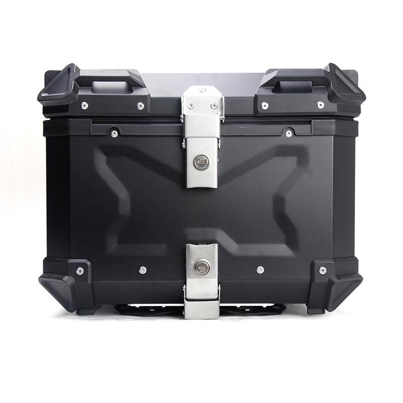 Quick Release Aluminum Motorcycle Tail Box - Available In 28L To 100L Capacities