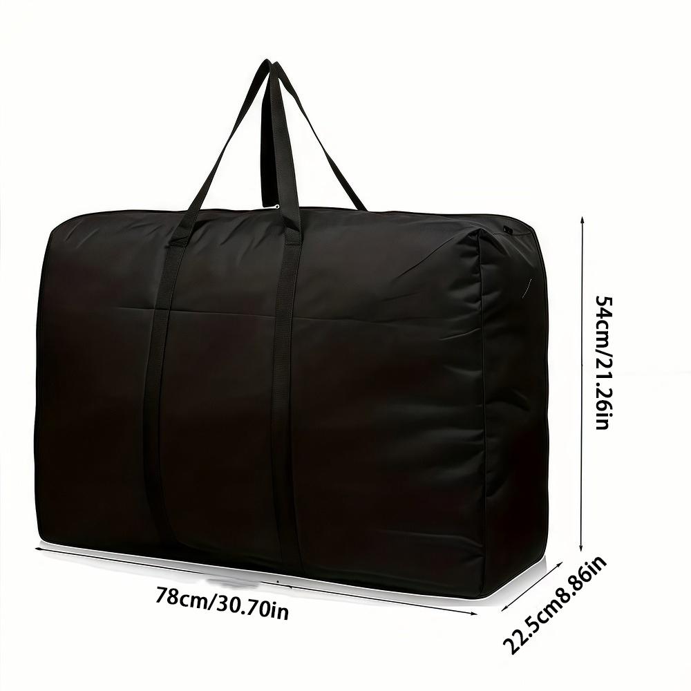 Gepäcktasche, mobile Verpackungstasche, Aufbewahrungstasche für Kleidung und Baumwollquilt, Aufbewahrungstasche für Outdoor-Camping, (Reißverschlussfarbe zufällig).zwq