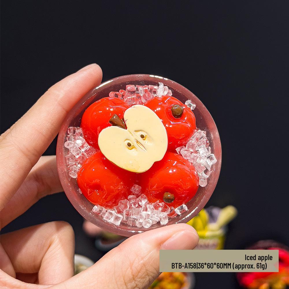 3D Chinese Style Food Magnet: Lobster & Noodles Hot Pot with Mantis Shrimp Sticker