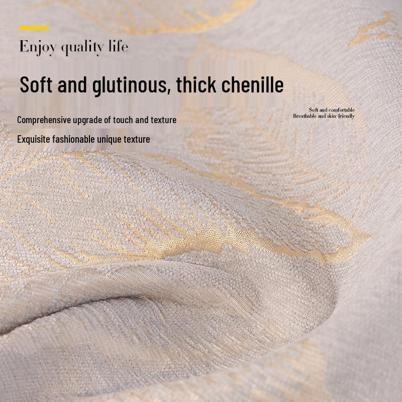 Luxury French Cream Sofa Cushion - Non-Slip, All-Season Cover (2025 New Design)