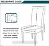 Chair cover 1PCS household universal table stool cover elastic one-piece chair cover