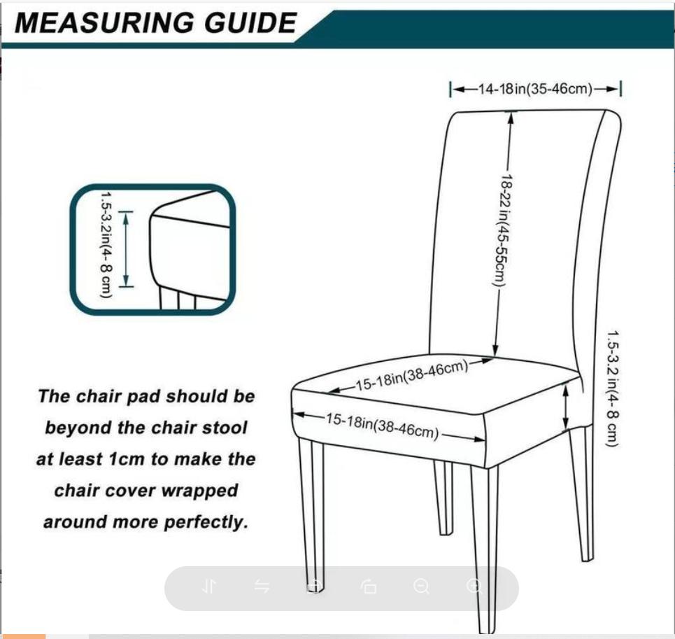 Stuhlbezug 1 Stück Haushalt Universal Tischhockerbezug elastischer einteiliger Stuhlbezug