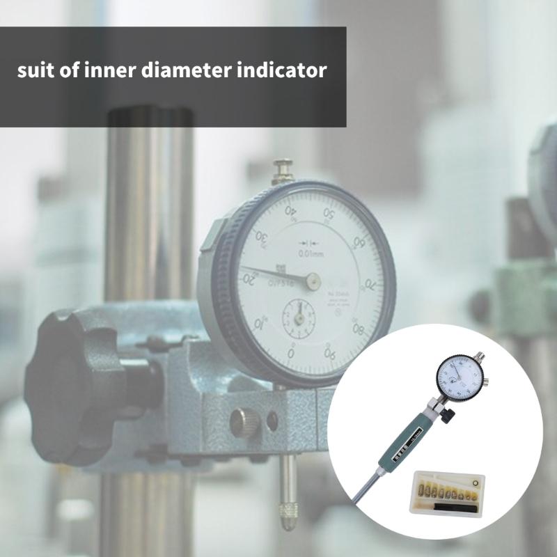 Professional Aluminum Face Indicator Set with 10 to 18mm Measuring Capacity Face Bore Gauges set for Industrial Workshops