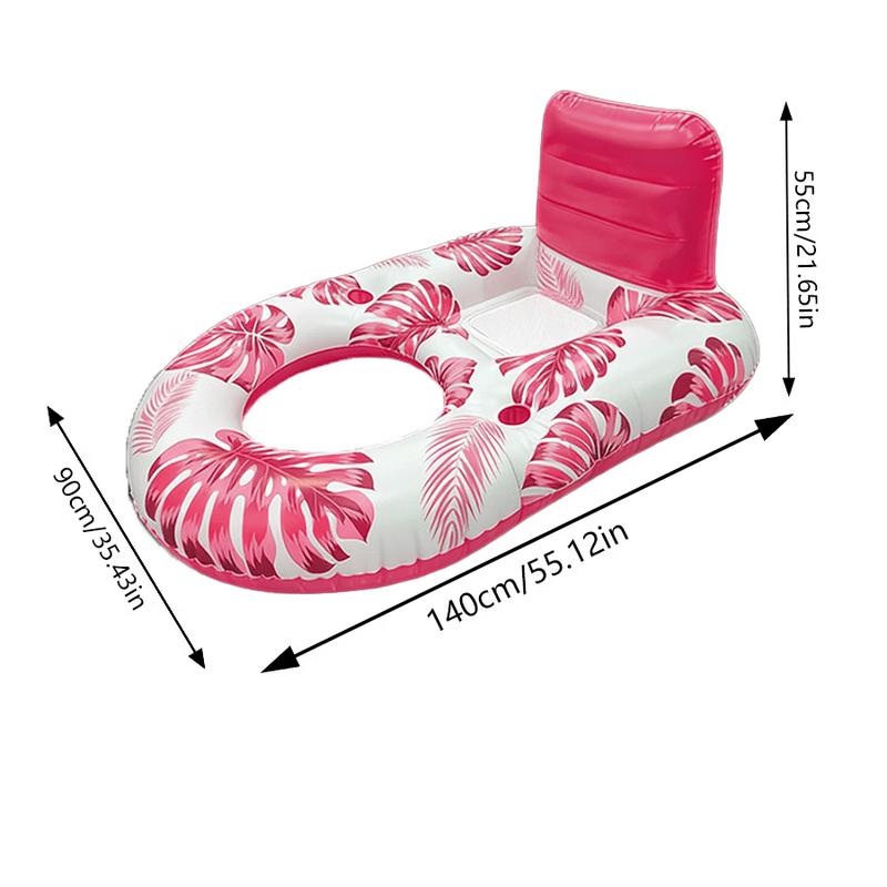 Red Leaf Inflatable Pool Float