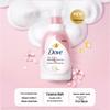 Dove Cherry Blossom & Peach Bubble Shower Gel Set