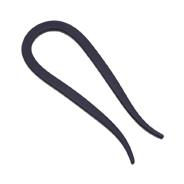 Goat Horn U Shape Hair Comb For Buns Twists Braids Resin Hairpin Updos Hair Holder Hairpin for Women Everyday Wear