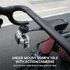 Aluminum Alloy  Extension Bracket, Integrated Mount for Highway Bike Stopwatch, Lamp & Action Camera,  & Road Bike Accessories