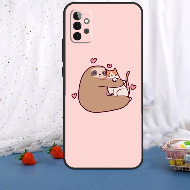 

Cute Sloth Animal For Samsung Galaxy A36 A26 A16 A05 A06 A54 A34 A14 A22 A32 A52 A55 A35 A15 A53 A13 A56 Case Samsung A24 4G