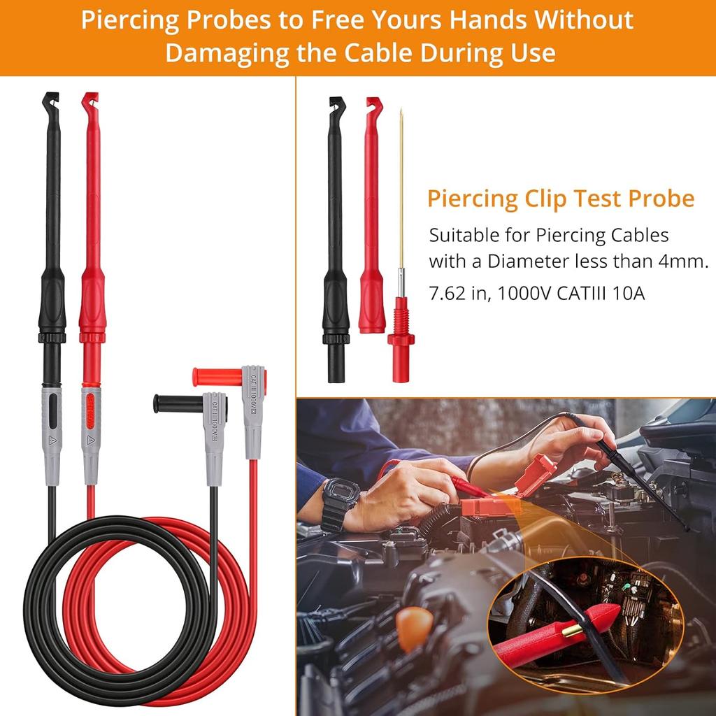 Auto Ranging Digital Multimeter+Test Leads