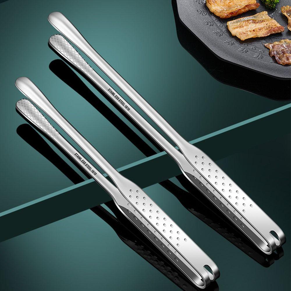 Non-Stick Barbecue Clip Stainless Steel Grill Tongs BBQ Clip  Cooking Tools for Grilling Bakery