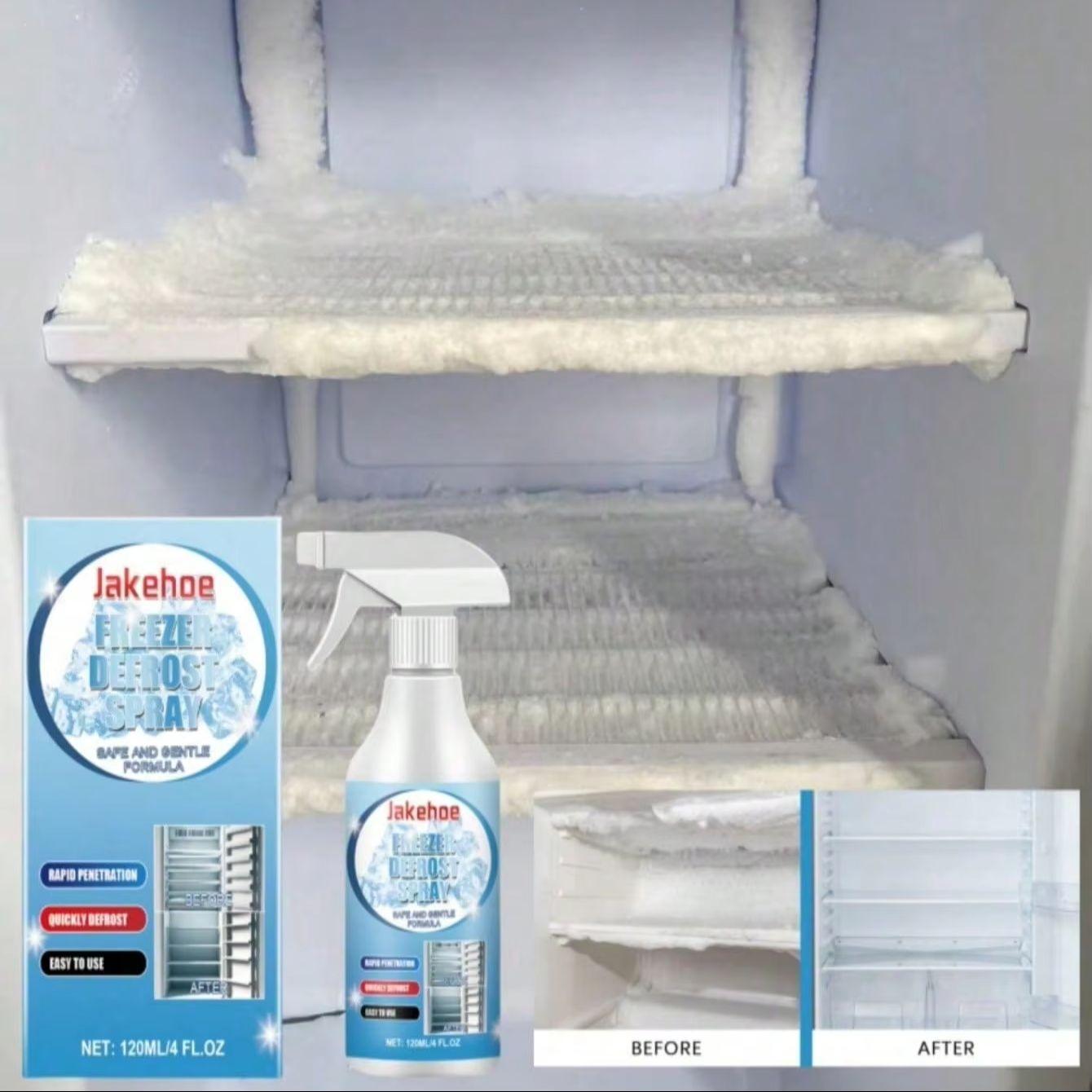 jakehoe 1pc Refrigerator Defrosting Spray, 1pc Refrigerator Deodorizing Cleaner. Refrigerator Defrosting Can Be Combined