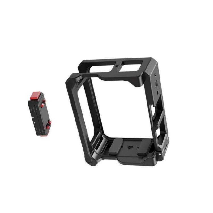 Multiple Angle Aluminum Alloy Camera Cage For Pro2 Action Cameras Featuring Quick Magnetic Attachment System