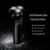 Men's Full Body Washable Shaver: Magnetic Suction Beard & Sideburn Trimmer with Quick Charge