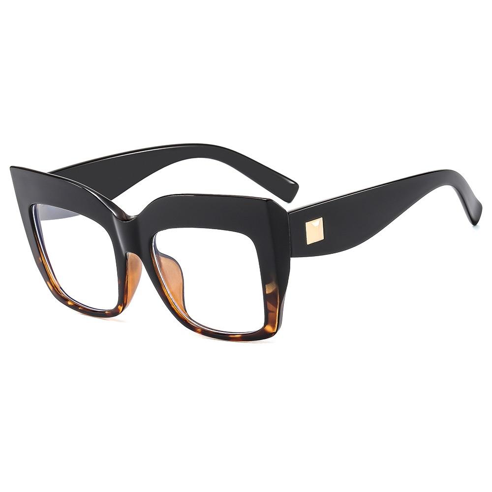 

Роскошный бренд анти-синий свет квадратные прозрачные очки оправа большие очки для женщин очки для чтения пресбиопии очки +175