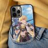 Game Genshin Impact Cute Soft Phone Case for iPhone 17 Air 16e Pro max 15 Pro 13 14 Plus 11 12 MagSafe Magnetic Coque