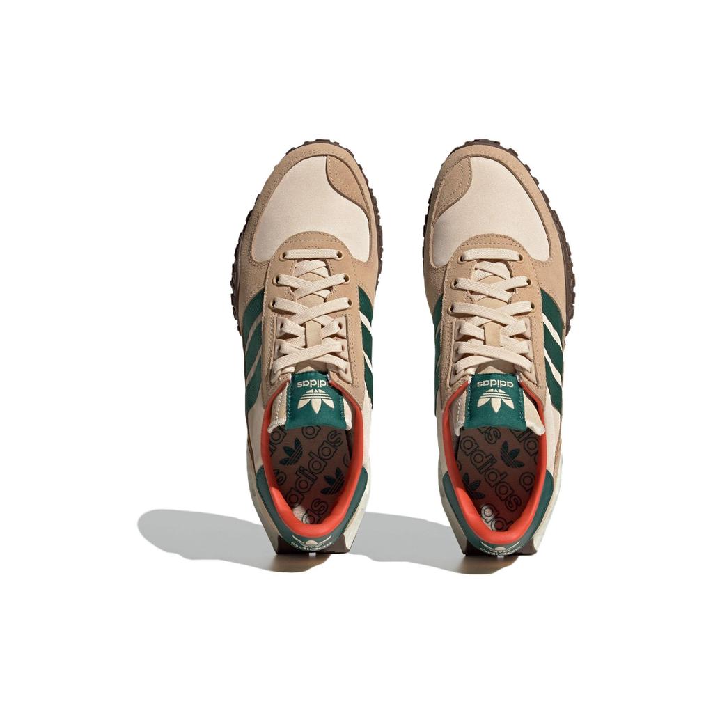 adidas Retropy E5 W.R.P. Magic Beige Collegiate Green Unisex Sneakers Tan Preloved-Red IG9983