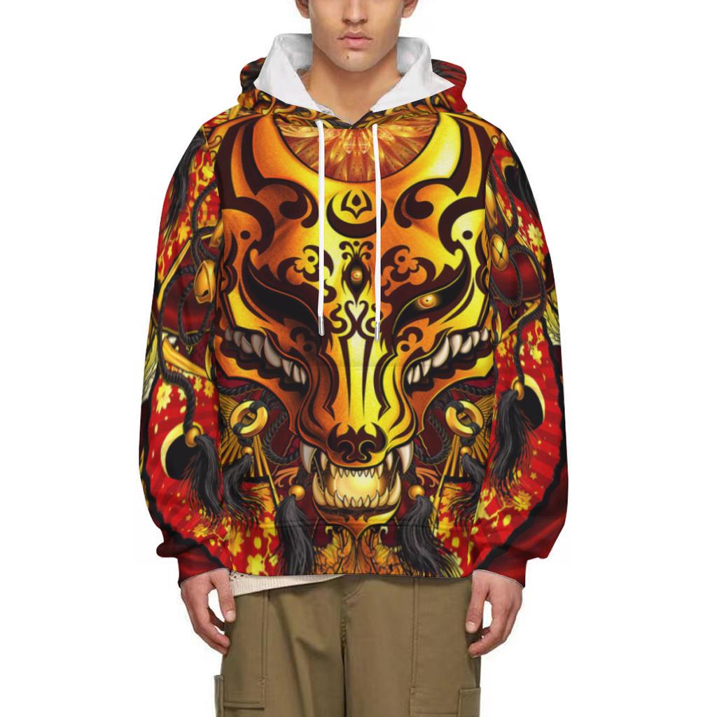 3D-Druck-Hoodies für Herren, Kapuzenpullover, modische Herbst-Winter-Herrenbekleidung, Langarm-Sweatshirt