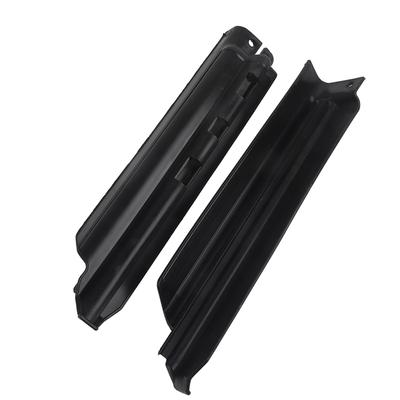 Motorcycle Front Fork Slider Guards Protection Cover Fits For Kawasaki KLX650 KLX250R Black