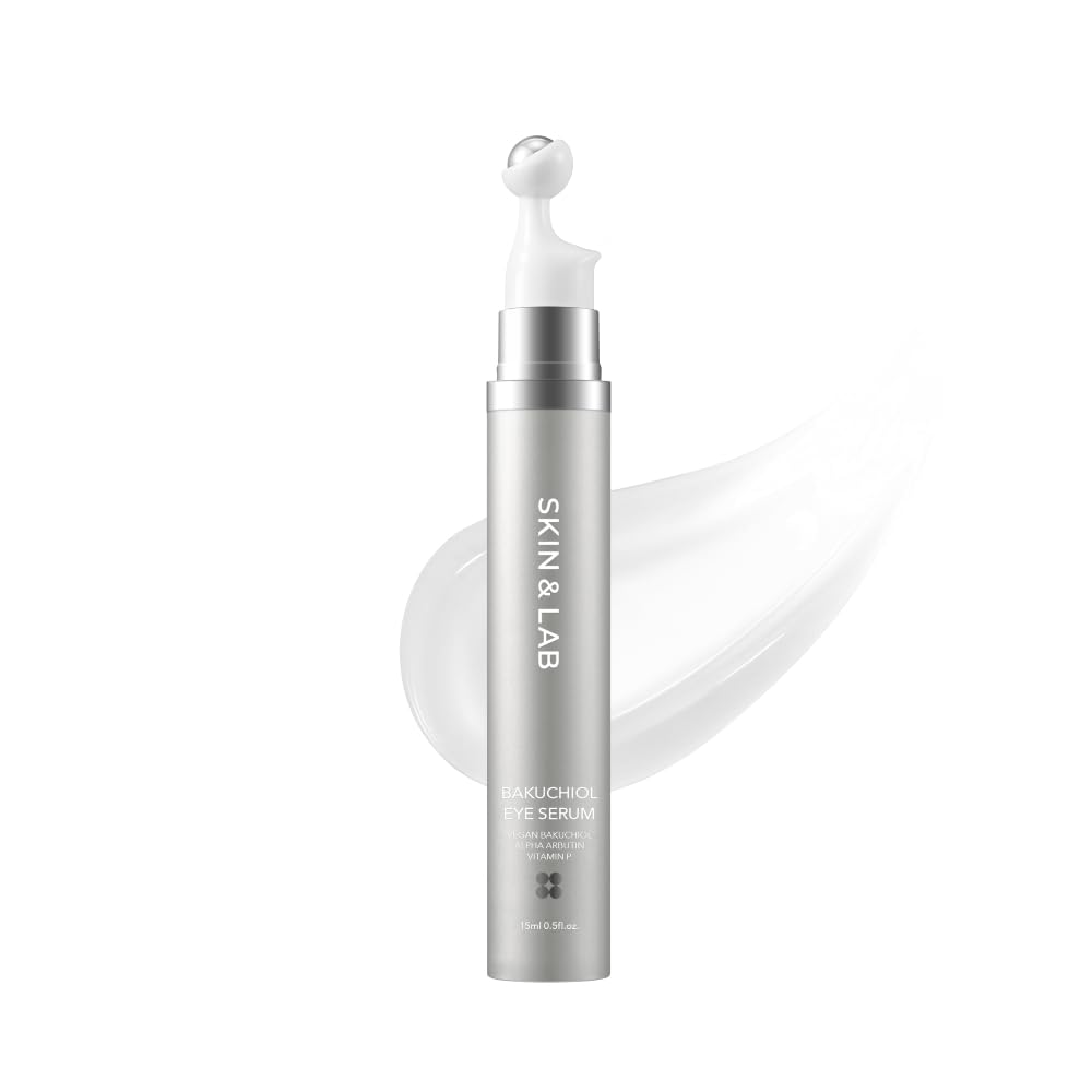 Skin and Lab Vegan Bactiol Eye Serum 15ml Bactiol Eye Care Rolling Niacinamide Arbutin Moisturizing [SKIN&LAB Official] 0.2%