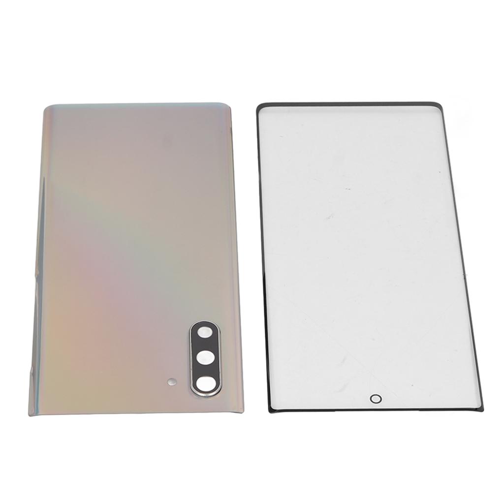 Replacement Back Glass Cover Front Screen Glass Repair Kits for Samsung Galaxy Note 10 Colorful
