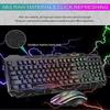 Wired Gaming Keyboard And Mouse Rgb Led Backlight For Windows Pc Game/work