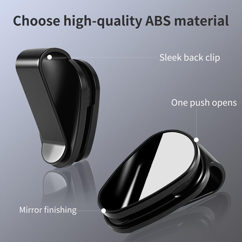 Car Sun Glasses Clip Ticket Card Storage Clamp For Porsche Panamera Carman Macann Bobst Cayenne 911 981 991 970 996 Sticker LY8