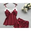 Pajamas Sexy Pajamas Suit Lace Pajamas Suit Sling Lace Lace Women