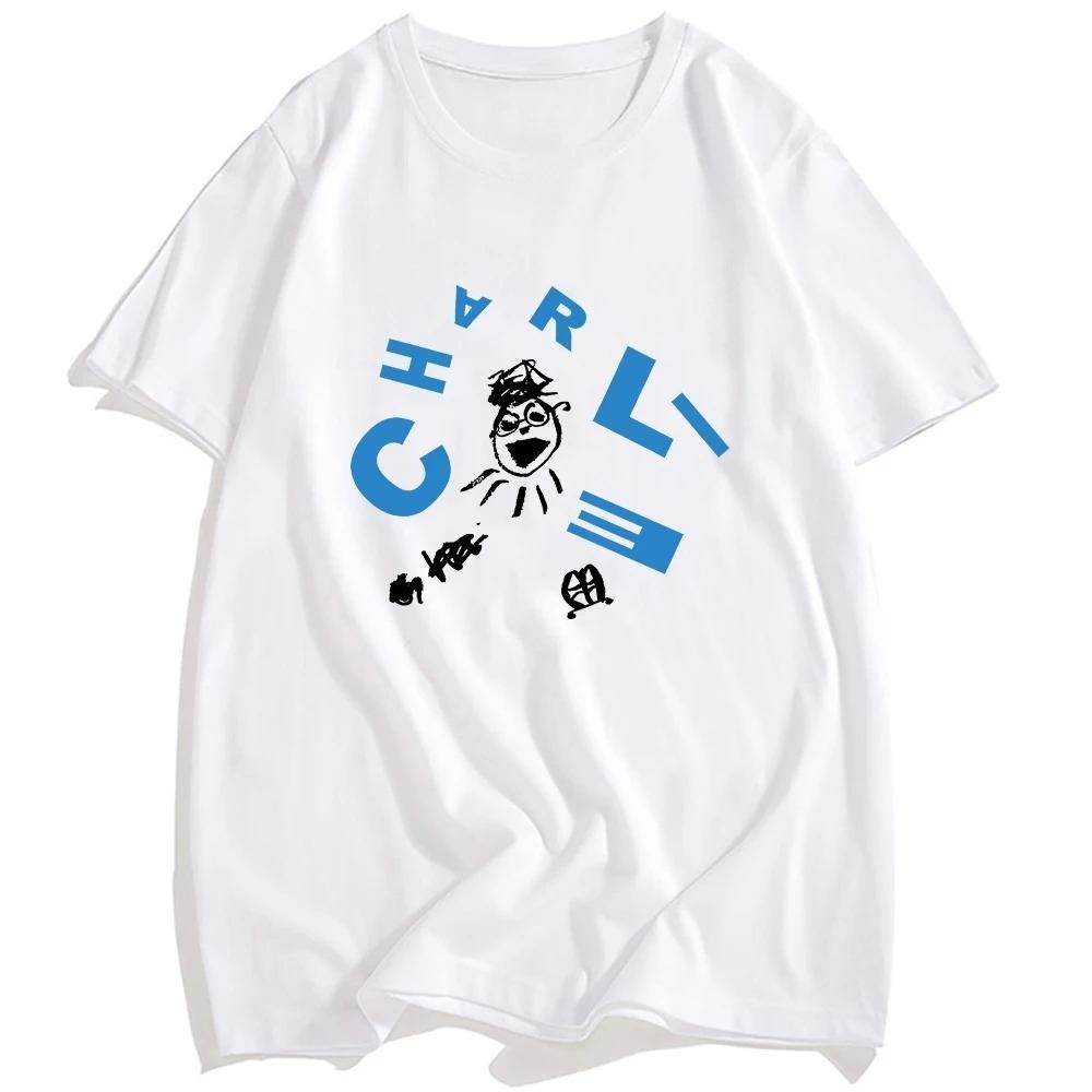 Cotton Loose Summer Unisex Tshirts Was It Real Tee Charlie Puth Scribble Face Tshirt Oneck Fashion Graphic Printing T Shirt S